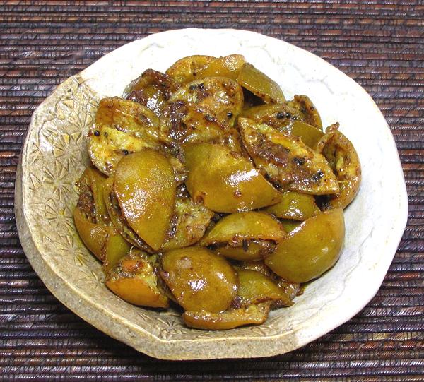 Small Dish of Lime Pickle
