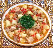 Dish of Chicken with Potatoes
