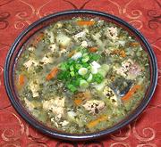 Bowl of Fish Rassol'nik Soup