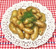 Dish of Potatoes with Dill