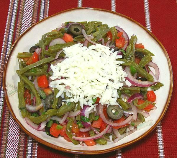Dish of Cactus Salad