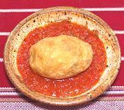 Huauzontle Patty in Sauce