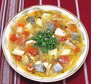 Bowl of Yucatan Fish Soup
