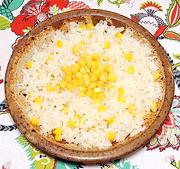 Dish of Rice with Corn