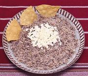 Dish of Refried Beans