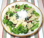 Dish of Pasta with Broccoli & Bacon