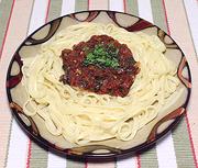 Dish of Pasta with Fra Diavolo Sauce