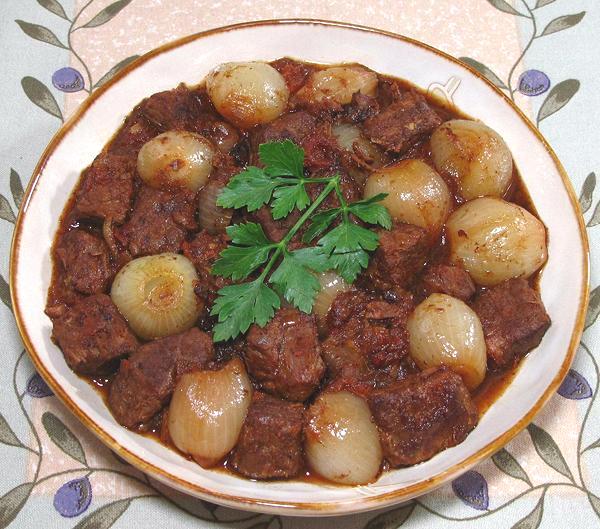 Beef with Tomato & Onions