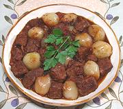 Plate of Beef Stew