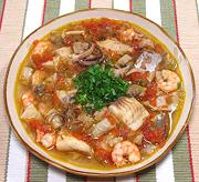 Bowl of Italian Fish Soup