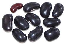 Dried Black Runner Beans
