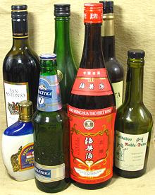 Bottles of Beverages