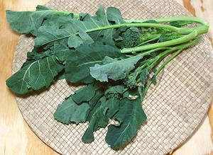 Leafy Broccoli Stems