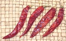 Dried de Arbol Chilis