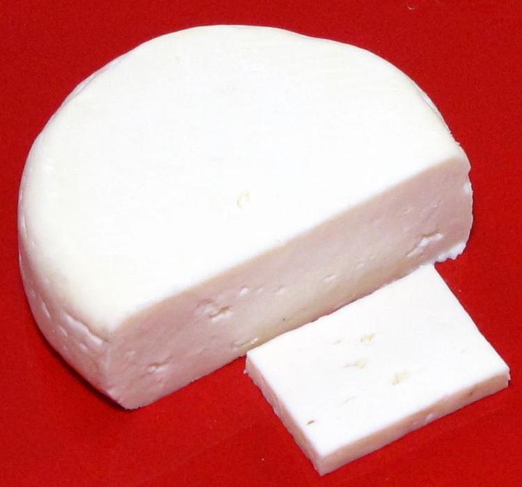 Cut Disk of Salatos Cheese