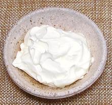 Dish of Crème Fraiche