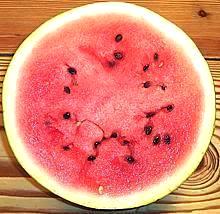 Cross Section Sice of Watermelon