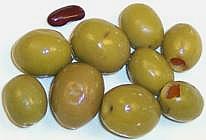 Cured Whole and Stuffed Manzanilla Olives