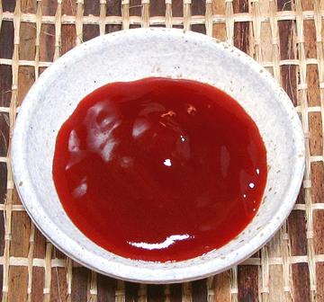 Bowl of Banana Ketchup / Sauce