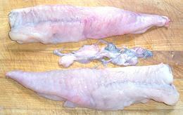 Monkfish Remove membranes