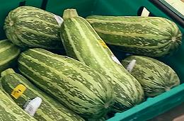 Several whole Marrow Squash