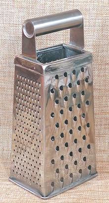 Box Grater, Big Holes Side