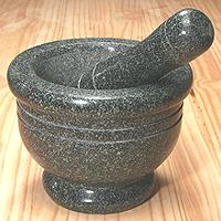 Large Granite Mortar & Pestle