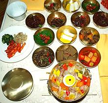 Korean meal