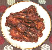 Plate of Buffalo Duck Wings