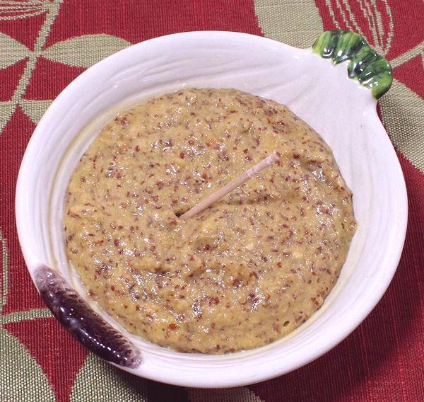 Small Bowl of Grainy Mustard