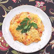 Dish with Eggs Creole