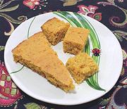 Dish with Cajun Cornbread