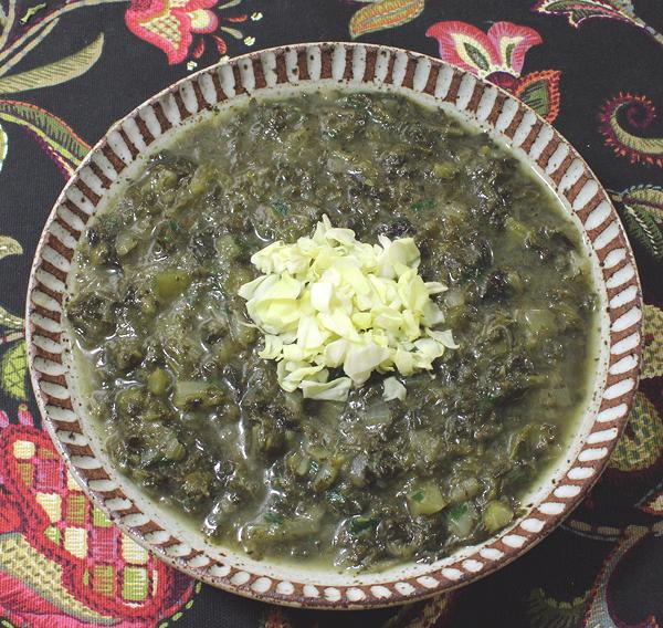 Bowl of Gumbo Z'Herbes