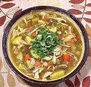 Bowl of Chicken Xochitl Soup