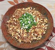 Dish of California Soy Sprout Salad