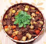 Bowl of Multi-Meat Stew