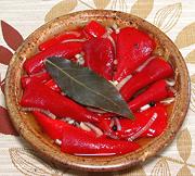 Bowl of Pickled Fresno Chilis