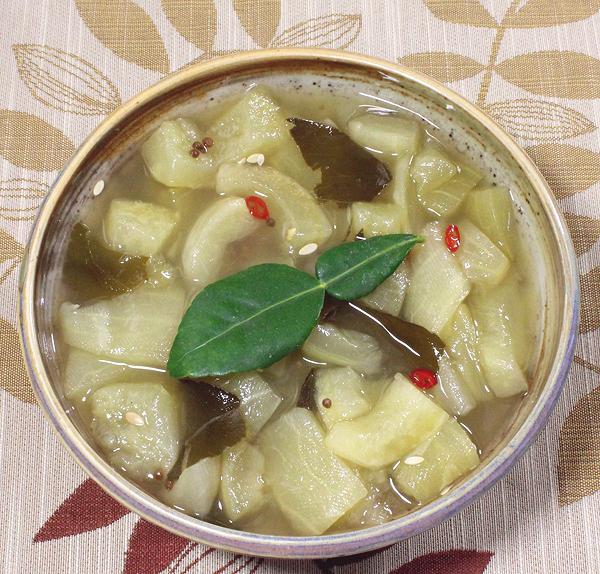 Bowl of Pickled Melon