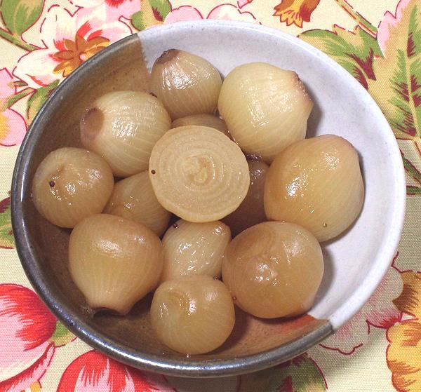 Small Bowl of English Pickled Onions