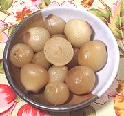 Small Bowl of English Pickled Onions