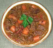 Bowl of Beef Cauldron Stew