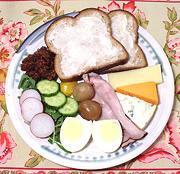 Plate of Plowman's Lunch