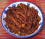 Dish of Chicken Feet in Bean Sauce