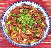 Dish of Quick Fried Beef