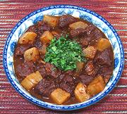 Dish of Pork Cheeks, Red-Braised