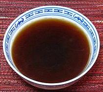 Bowl of Fermented Black Bean Vegetable Stock