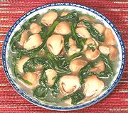 Bowl of Tong Ho & Mushroom Soup