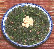 Bowl of Amaranth with Fermented Tofu