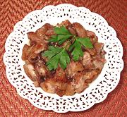 Dish of Pig Feet Served Sliced