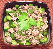 Bowl of Beef & Cucumber Salad